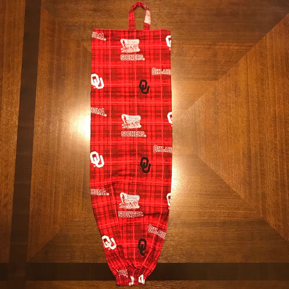 OU Sooners Grocery Bag Holder